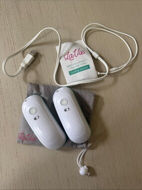 GUC LaVie White Warming Lactation Massage Pads - White